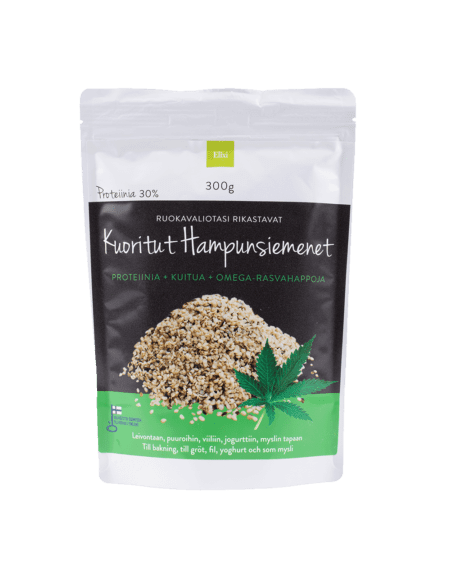 Elixi Kuoritut Hampunsiemenet 300g