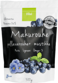 Elixi Makurouhe Pellavarouhe + Mustikka 300g
