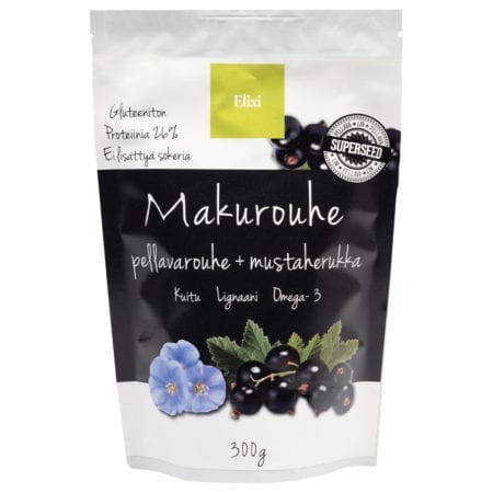 Elixi Makurouhe Pellavarouhe + Mustaherukka