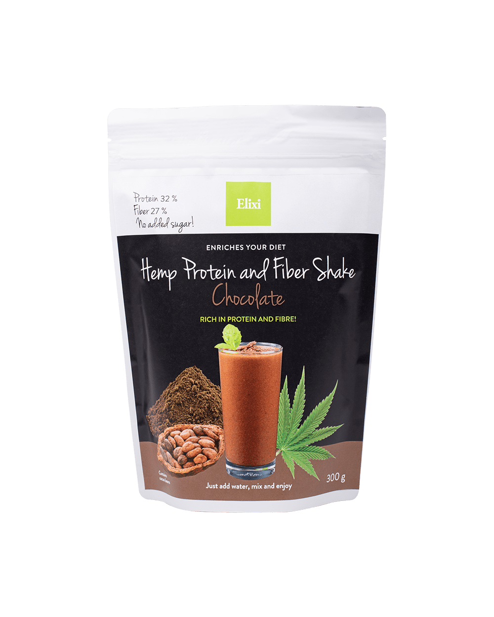 Elixi Hemp Protein and Fiber Shake Blueberry Elixi Hemp Protein and Fiber Shake Blueberry